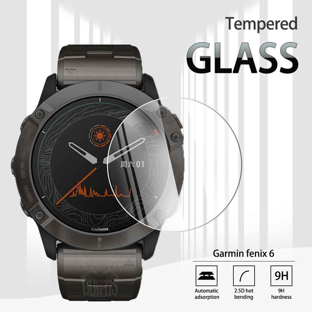 Garmin fenix 6 6S 6X 保護膜 鋼化玻璃屏幕保護膜 佳明 fenix 6S pro 保護貼 高清保護膜