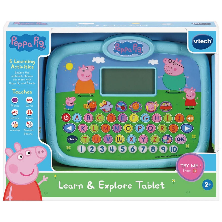 Peppa Pig粉紅豬小妹-互動學習小平板 ToysRUs玩具反斗城