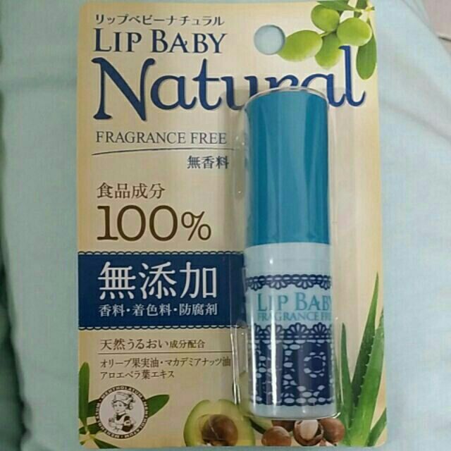 曼秀雷敦Lip Baby 溫和純淨潤唇膏-無香料(一隻)