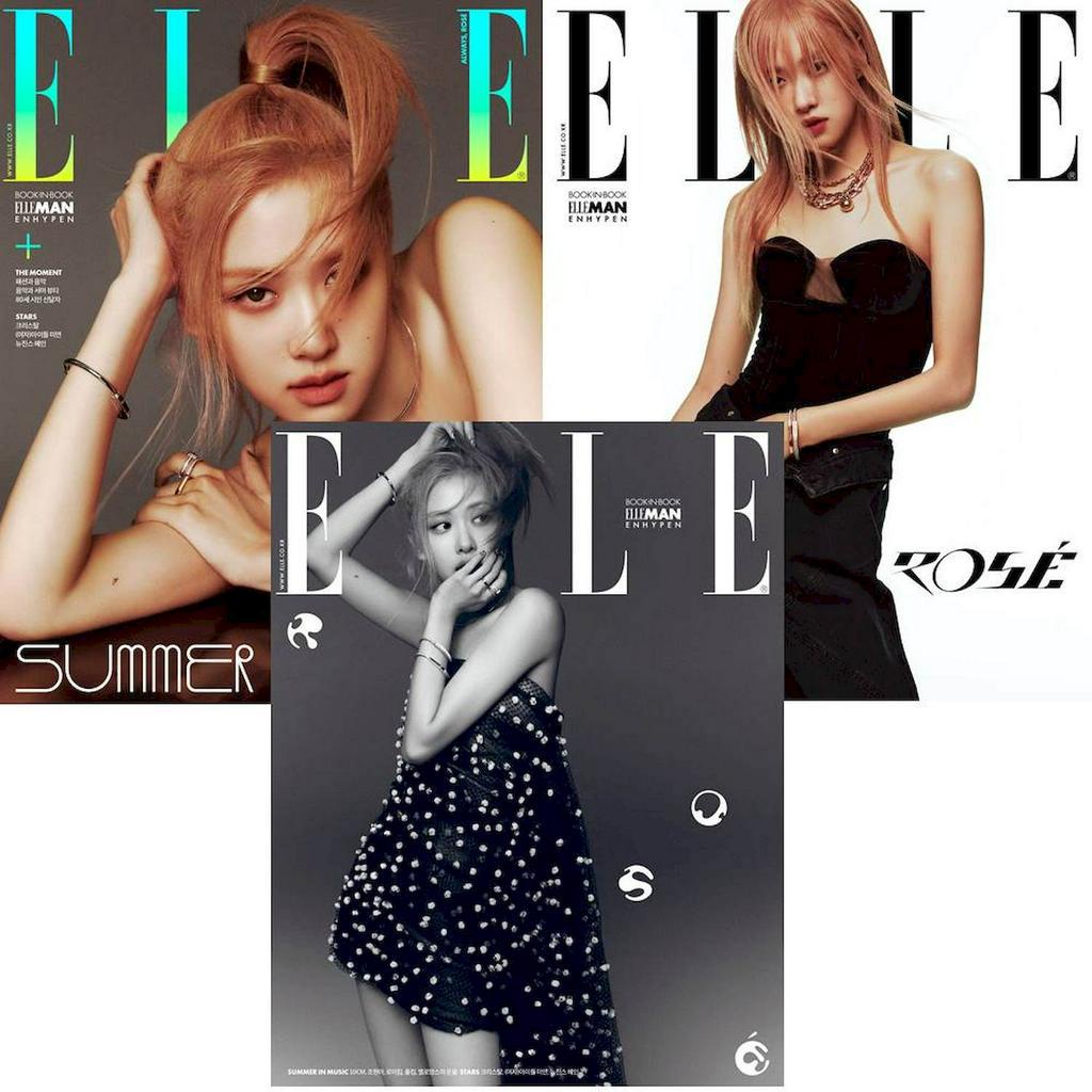 KPM-現貨 ELLE (KOREA) 6月號 2023 三款 Blackpink ROSÉ 贈 ENHYPEN 副刊 韓國代購 Korea Popular Mall - 韓國雜誌周邊專賣店