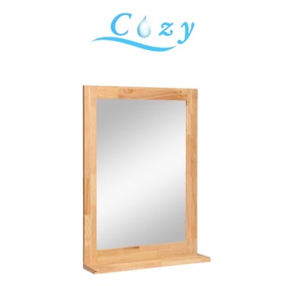 (Cozy衛浴)  🌳🌳寬50*高70公分 木框鏡   鏡子   原木橡木 🌲木紋鄉村風 鏡子9050 木紋