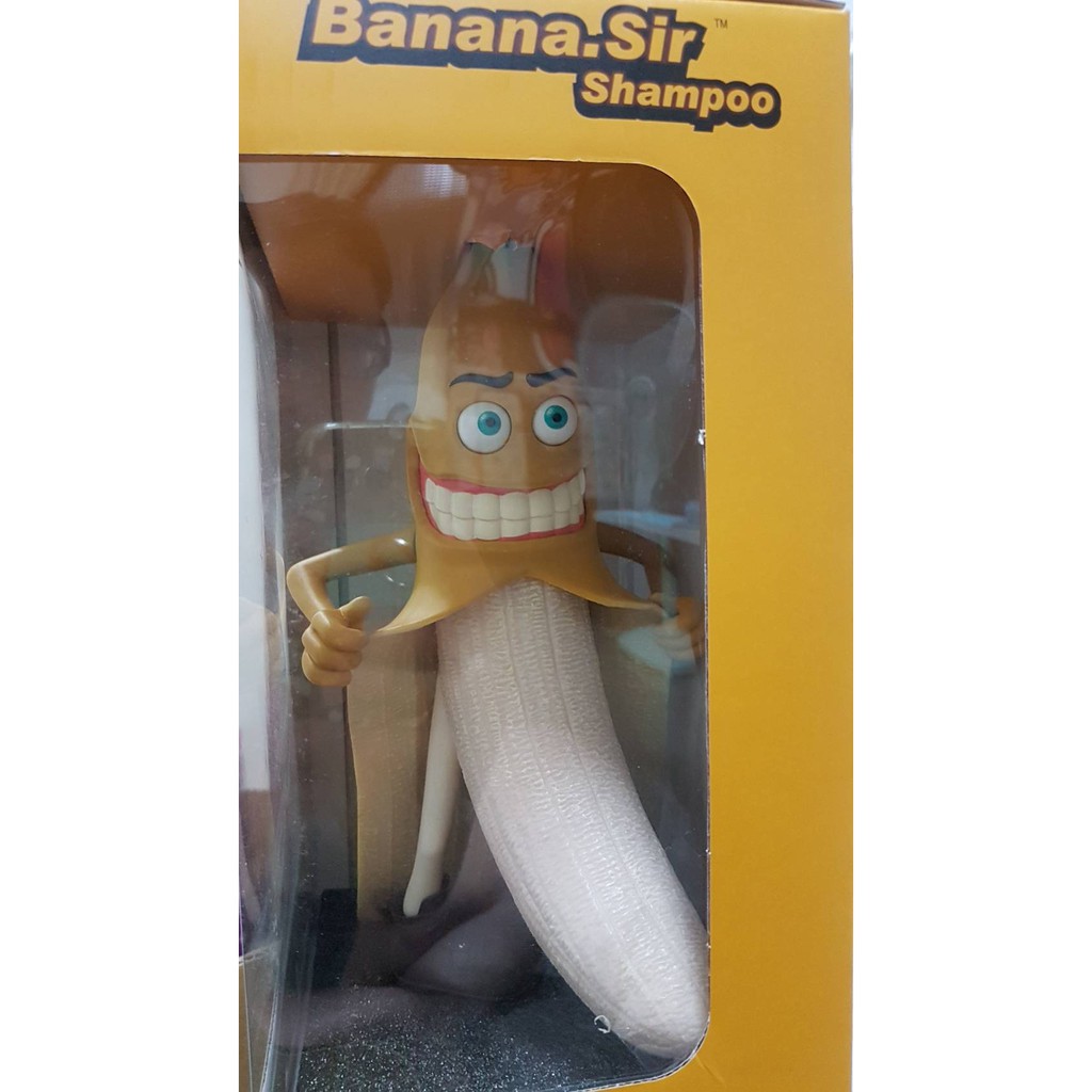 Banana Sir 邪惡香蕉清爽飄逸洗髮精（加送護髮產品）