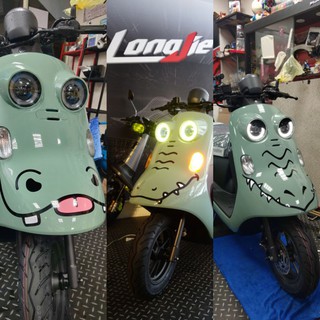 LJ-龍傑貼膜 yamaha vinoora 面板造型線條貼