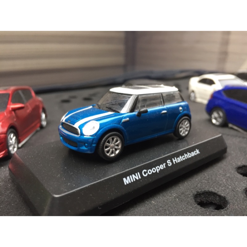 MINI Cooper 模型車 7-11 city coffee 集點兌換 藍色