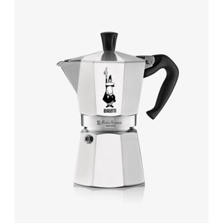 Bialetti Express 摩卡壺，1 杯，鋁銀/意式濃縮咖啡機水壺真正的義大利咖啡/來自韓國首爾