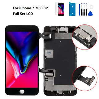 帶配件總成相容蘋果7 7P 8 8P iPhone 7 Plus 螢幕總成 液晶顯示屏 液晶螢幕