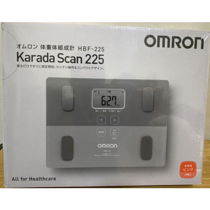 OMRON 歐姆龍 體重體脂計 HBF-225 灰白色