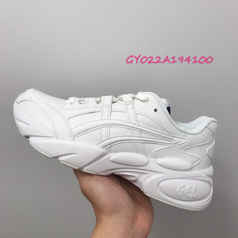 〘GY SPORTS〙ASICS TIGER GEL-BND 全白 復古慢跑鞋 女鞋 1022A194-100