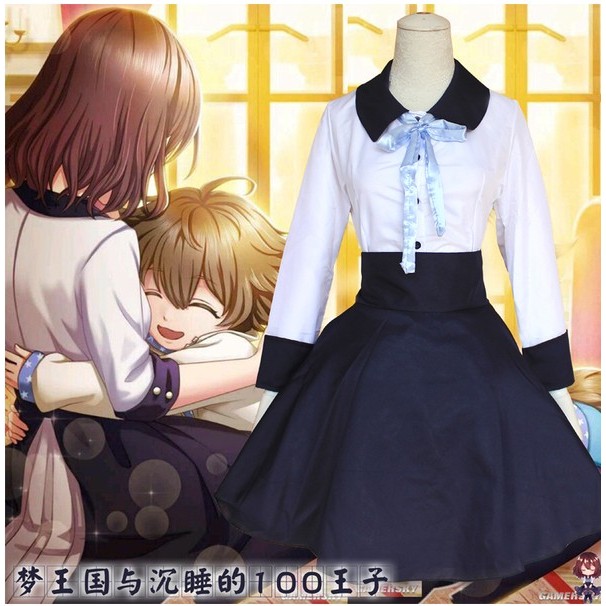 夢王國與沉睡的100名王子夢100 女主cosplay服裝 蝦皮購物