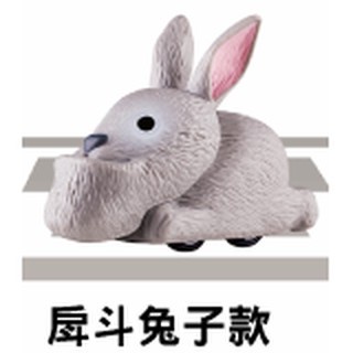 全家 戽斗星球 兔子 迴力車 戽斗兔子款 公仔
