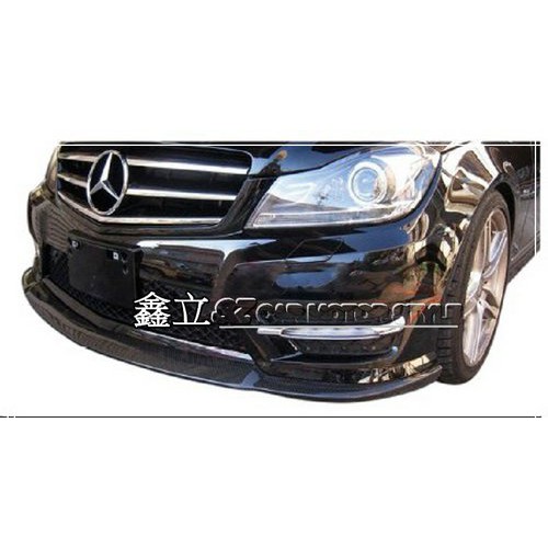 ※ 鑫立汽車精品 ※ W204 11-14  C63 AMG 卡夢 CARBON 卡森 CLASSON 前下巴 前中包