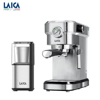 LAICA 萊卡 職人義式半自動濃縮咖啡機及研磨機組合 HI8002+HI8110I 現貨 廠商直送