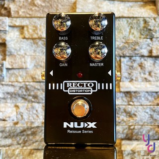 『優惠免運贈變壓器』有保固 Nux Recto Distortion 破音 類比 效果器 電吉他 吉他