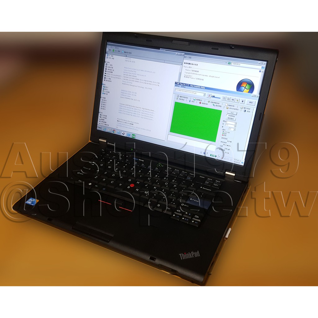 二手過保 Lenovo ThinkPad T510 i5-540M 4G RAM/160GB硬碟 15.6吋筆電