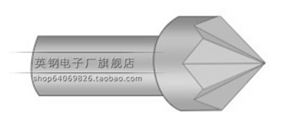 探針測試針 75MIL花尖頭探針 PL75-LM2鑽石頭測試彈簧針 1MM探針