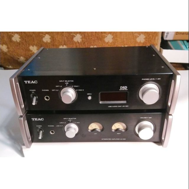 TEAC AX-501+ UD-501 USB DAC