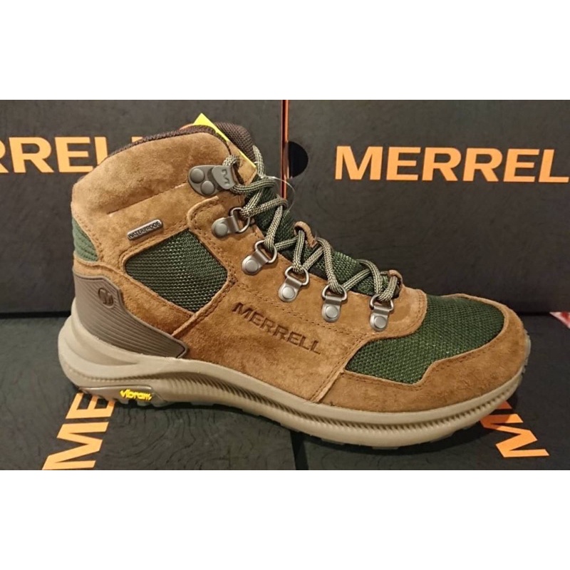 【MERRELL】ONTARIO 85 MESH MID WP 男款山系風格復古登山鞋ML500153尺寸:US8~11