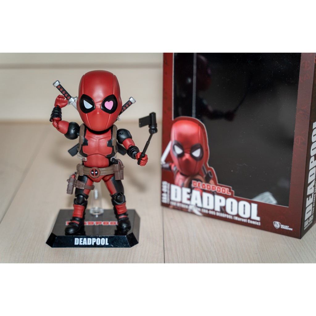 野獸國 DEADPOOL 死侍公仔 漫畫版 EAA-065 二手