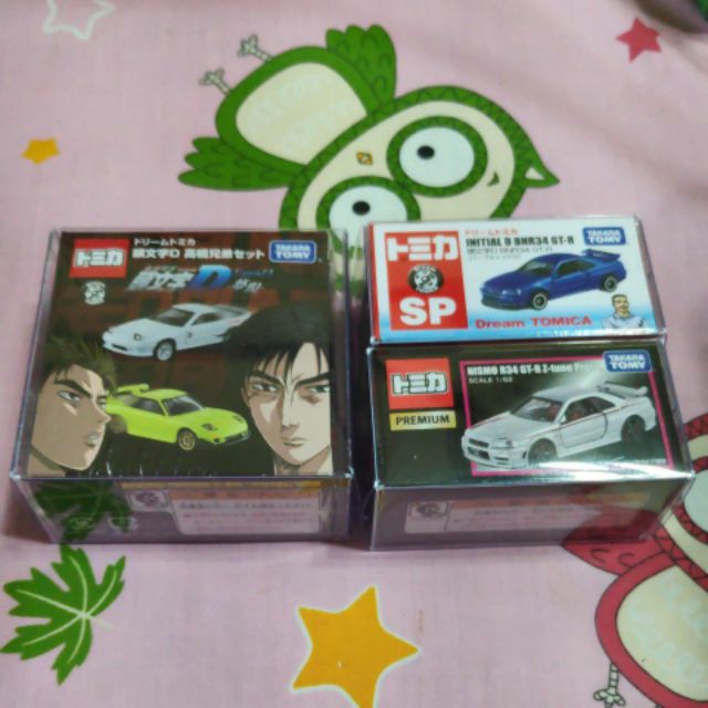 Tomica 頭文字d Rx 7高橋兄弟車組 Bnr34 Gtr 黑盒nismo Gtr Z Tune Proto 蝦皮購物
