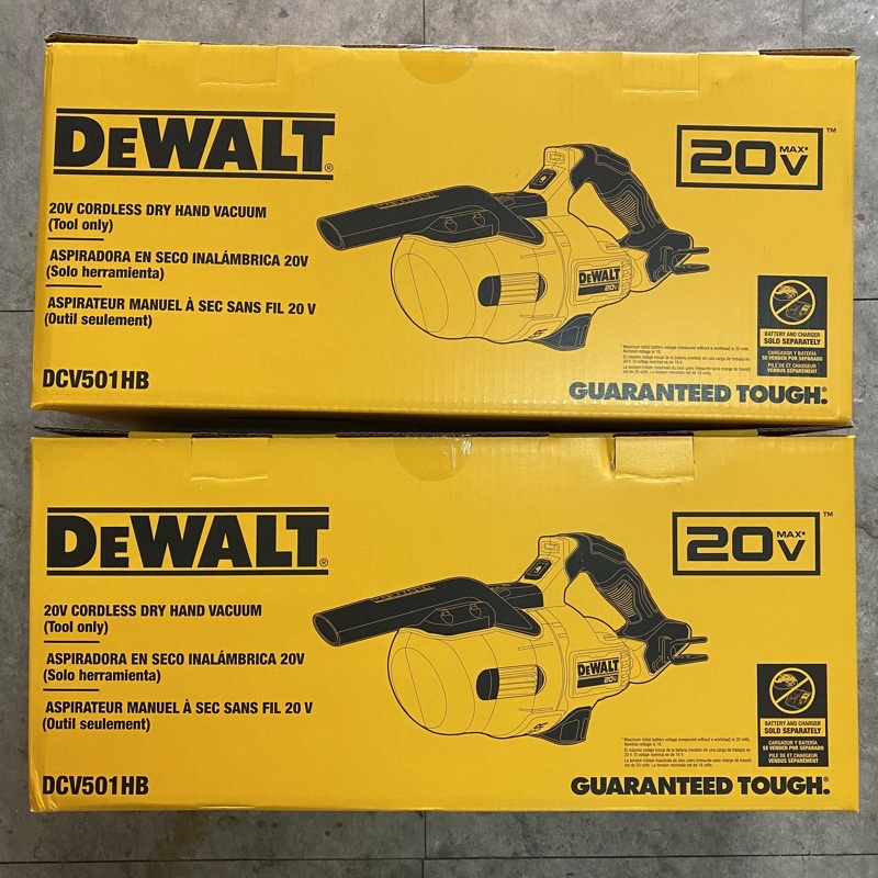 🔥新上市🔥🌀含稅🌀全新得偉DeWALT 18V/20V DCV501 手持式鋰電吸塵器/濾芯
