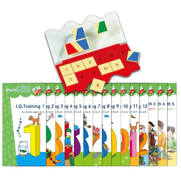 LUK德國腦力開發教材 VE (德洛可系列 中級)加贈德國PEWACO數學邏輯玩具/兒童節特惠價