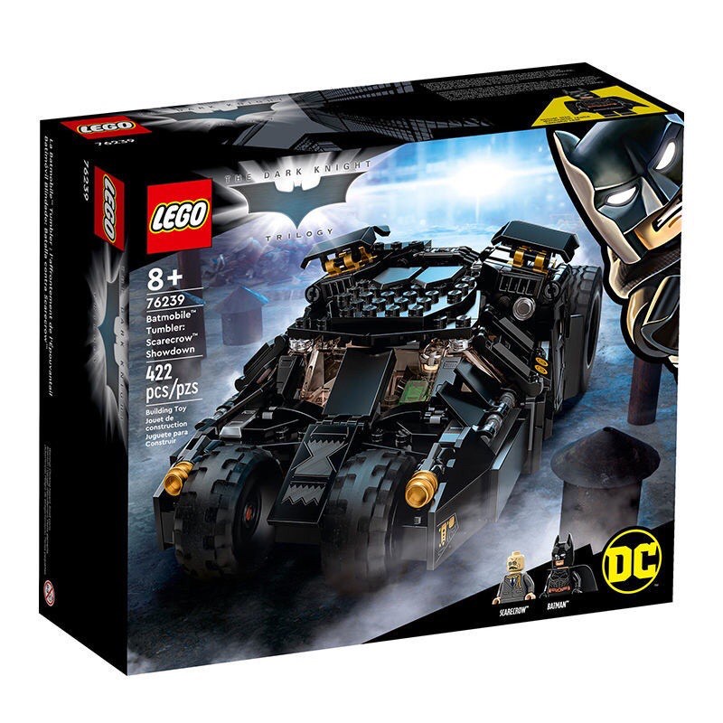&lt;老皮樂高殿&gt;  [含運]  lego 76239 黑暗騎士三部曲 蝙蝠車:稻草人的最後決戰 全新正品盒況完美
