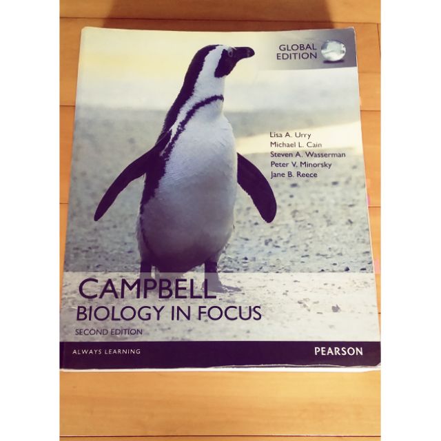 Campbell biology in focus第二版 普通生物學原文書 大學生物 大學普通生物學二手書