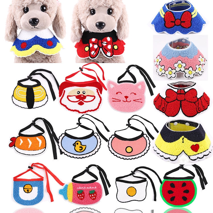 韓國可愛寵物口水巾 耶誕新年節日圍巾