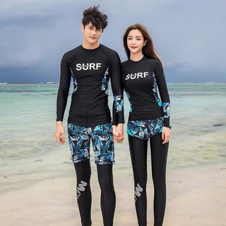 臺灣現貨/高階長袖速乾材質/防曬系數50+/情侶款泳衣/顯瘦修身泳衣-水精靈-高階/魅依爾/903/913
