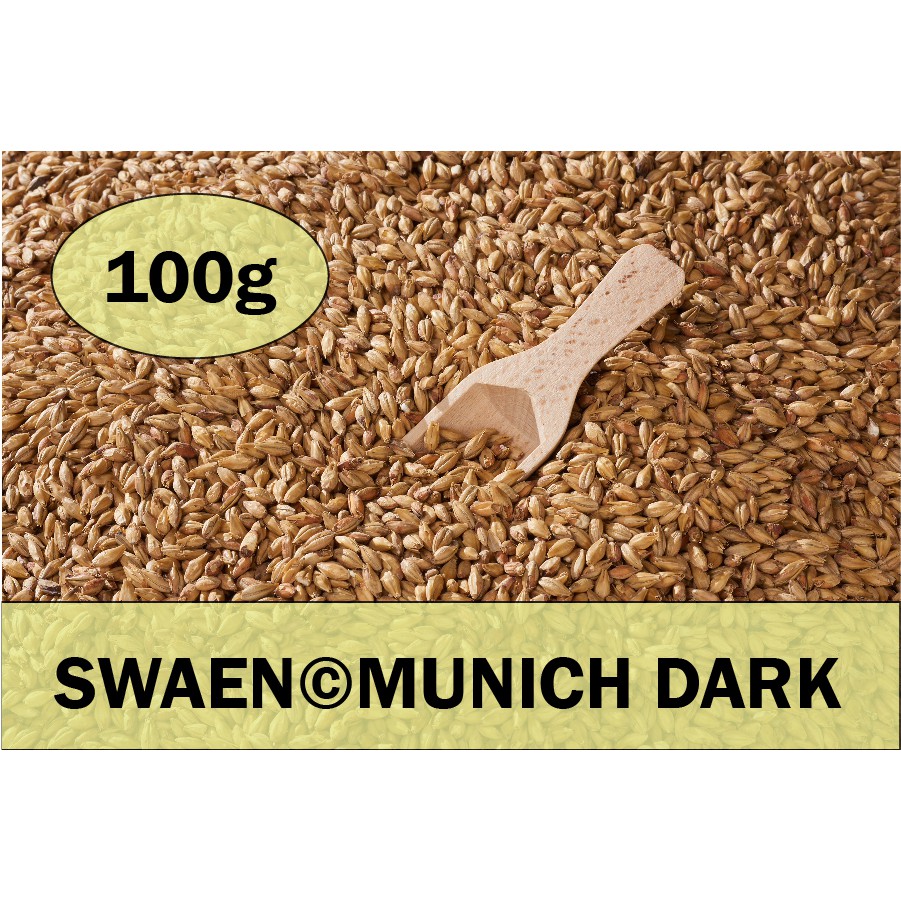 深色慕尼黑麥芽 天鵝牌SWAEN©MUNICH DARK Malt  100g●○霧樂家釀○●○自釀啤酒Homebrew