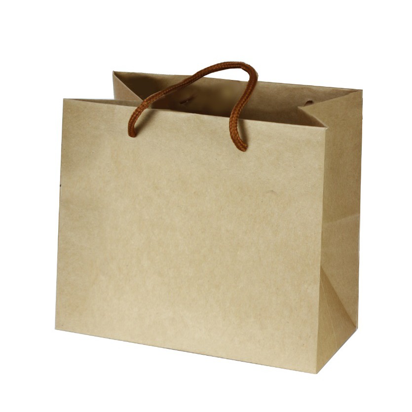 【嚴選SHOP】素面牛皮紙袋 兩種規格 平放袋 禮盒袋 紙袋 購物袋 牛皮袋 手提袋 蛋糕盒袋 包裝袋 袋子【D200】