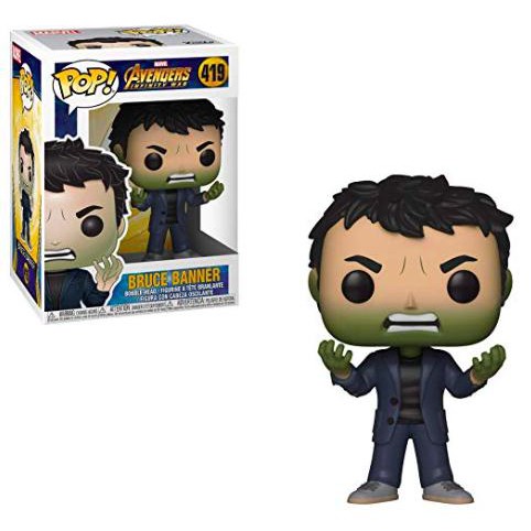 funko POP 419 MARVEL 復仇者聯盟 無限之戰 布魯斯班納變身浩克中 BRUCE BANNER