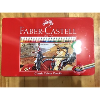 德國輝柏 Faber-Castell 36色油性色鉛筆 24色水性色鉛筆