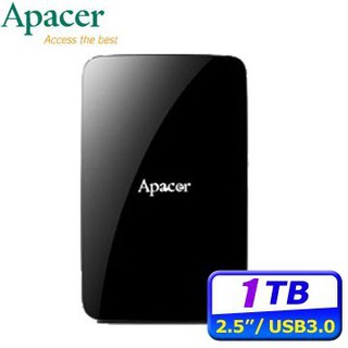 [信達電腦] Apacer宇瞻 AC233 1TB 行動硬碟 USB3.0 2.5吋 1T 外接硬碟