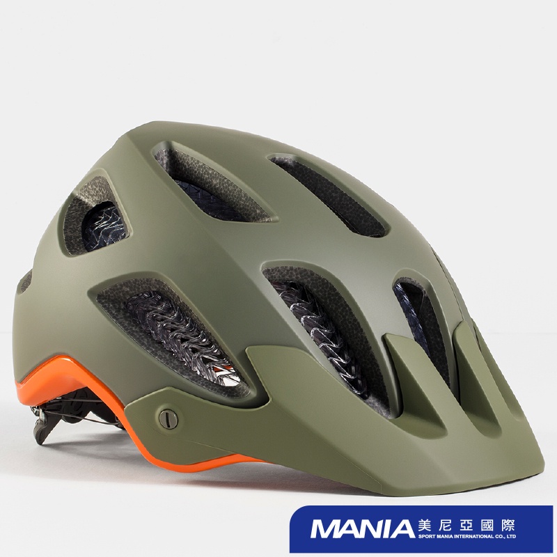 【BONTRAGER】Rally WaveCel Mountain Bike Helmet登山車安全帽｜軍綠｜Rally