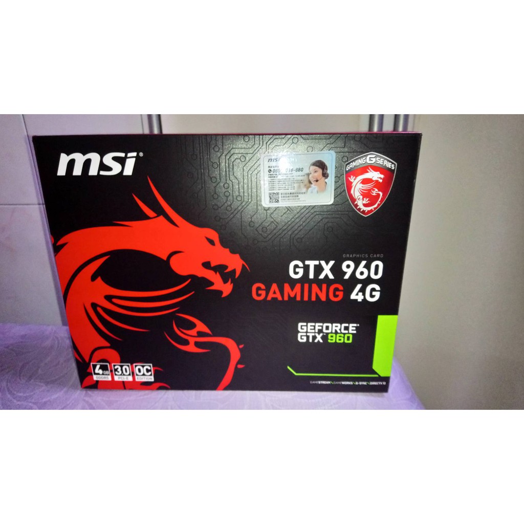 MSI GTX960 GAMING 4G