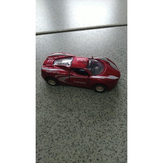 紅色跑車 賽車模型車