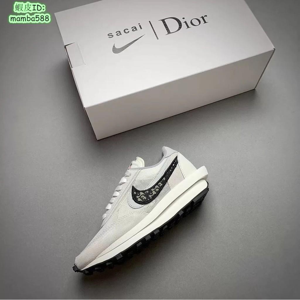 曼巴/正品AD-Nike x Sacai x Dior 聯名20新款獨家首發白灰雙溝設計現貨 