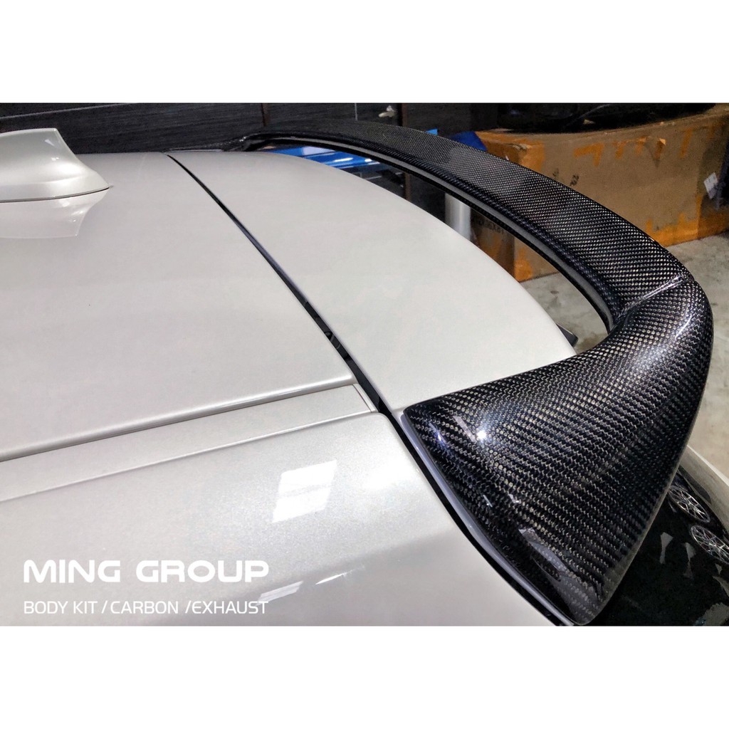 【MING GROUP國際】BMW F20 LCI 碳纖維 AC款 尾翼