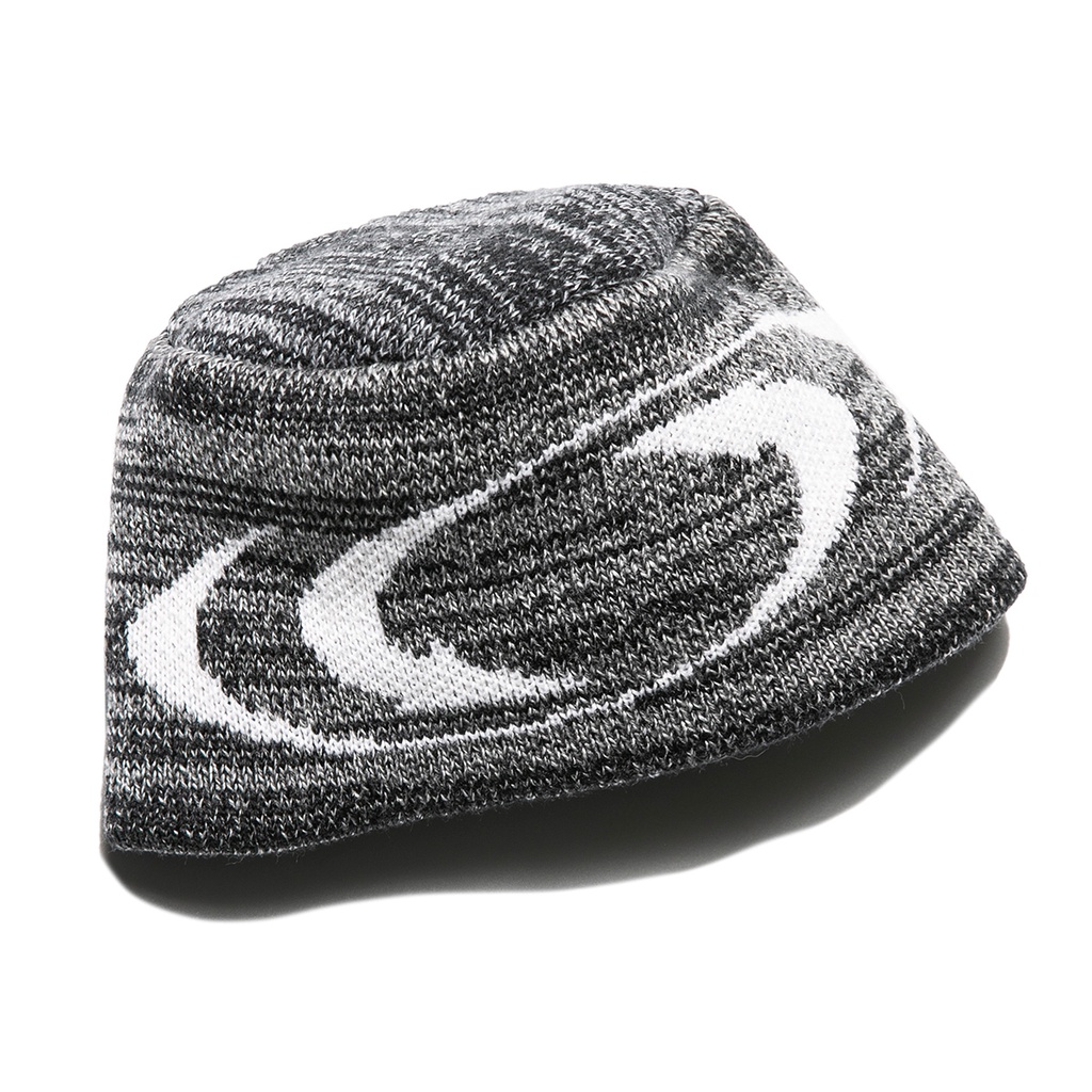 PRETTYNICE Loop Knit Bucket Hat-Black/White / 針織漁夫帽【CbP】