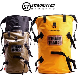 【狠防水】日本 Stream Trail 雙肩背包(60L) 戶外活動 防水包 水上活動 衝浪 游泳 登山 旅行包