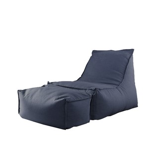 【H&D東稻家居】簡約風舒適懶骨頭沙發(L型+凳)-4色 懶人沙發【LB3003】