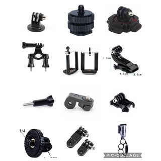 小梁部品 GOPRO INSTA 360 通用 配件 底座 支架 轉接座 延長座 配件區 1/4螺絲 手轉螺絲 基座