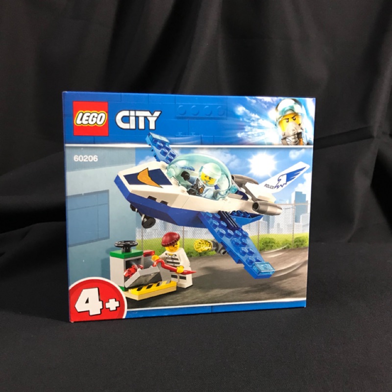 【具所】全新 樂高 LEGO 60206 Sky Police Jet Patrol 航警巡邏機 | 蝦皮購物