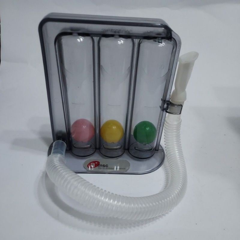 【二手】Tri-ball三球式肺活量訓練器 呼吸練習器