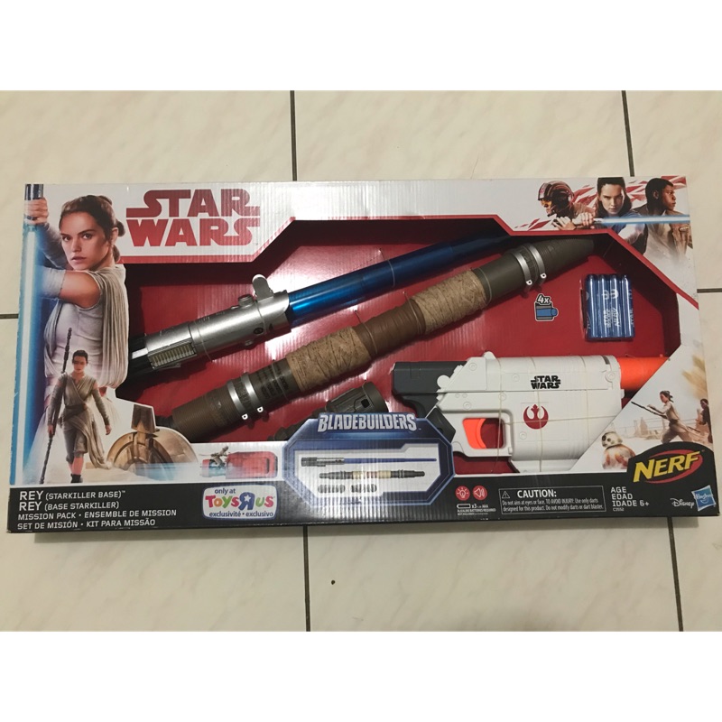 Nerf Star Wars 星際大戰 芮 Rey 光劍 手槍 組合套 全新未拆