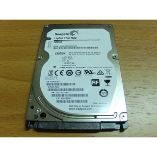 超低時數 ~ Seagate 希捷 ST500LT012 500GB SATA 2.5吋 7mm薄型 500G