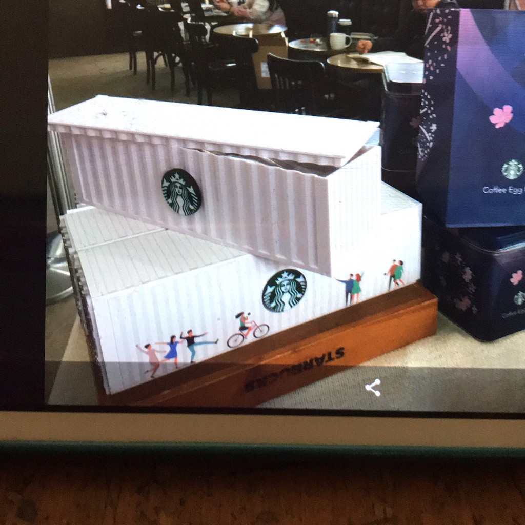 2020 星巴克 Starbucks 咖啡卷心酥 週年貨櫃禮盒