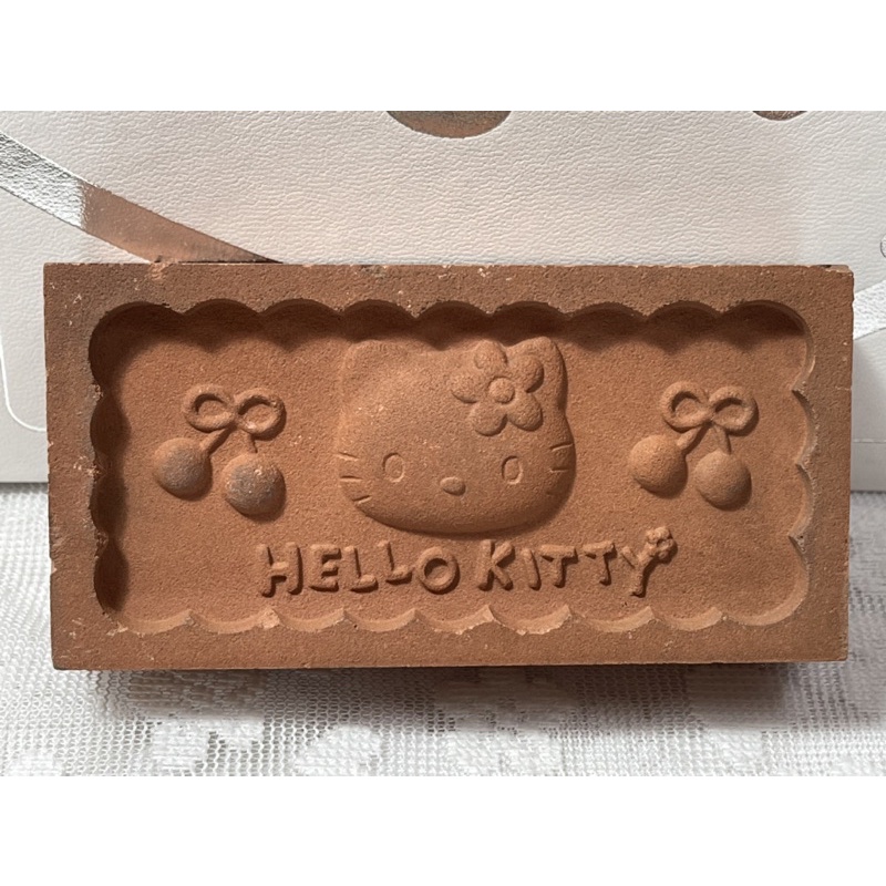 （客訂勿下單）kitty 1998日本 早期 絕版 櫻桃🍒系列 天然陶土紅磚頭🧱