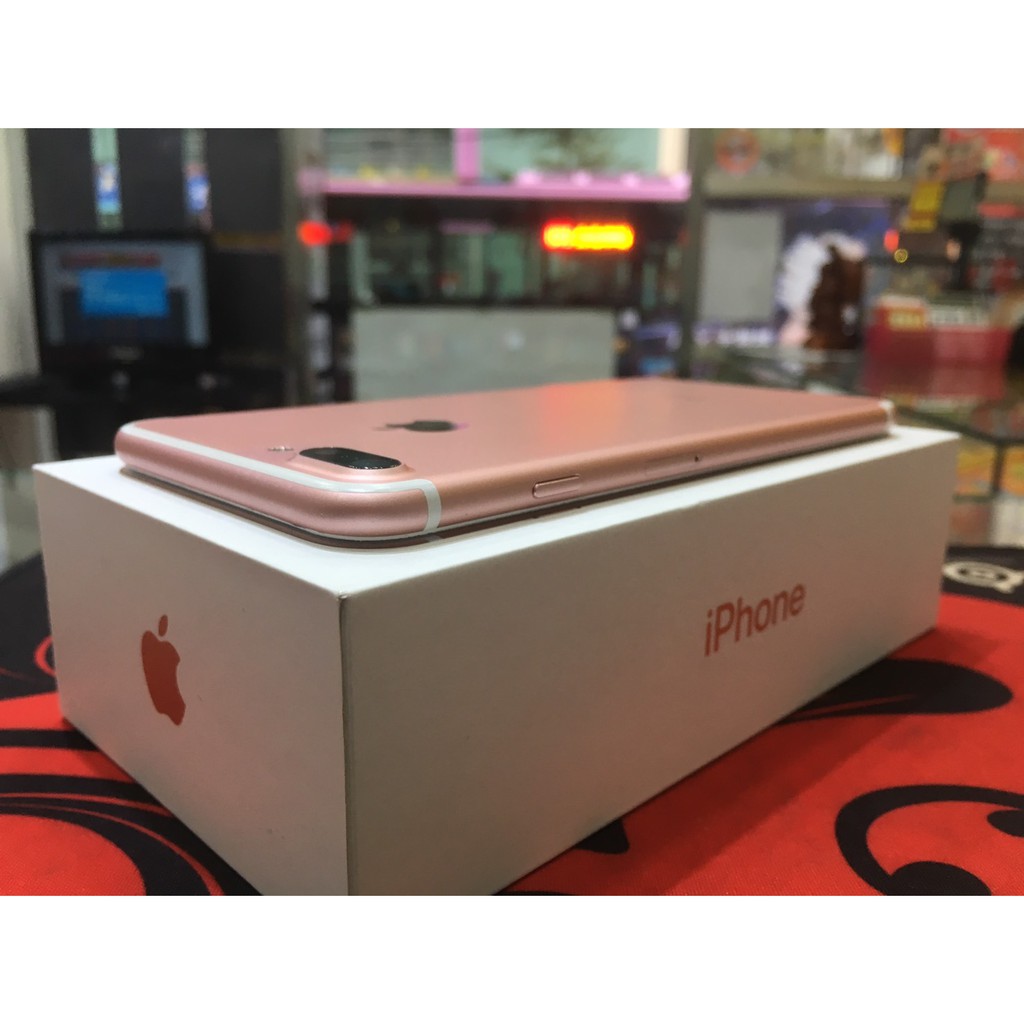 iPhone 7 Plus 128G 玫瑰金 粉色 盒裝 3720